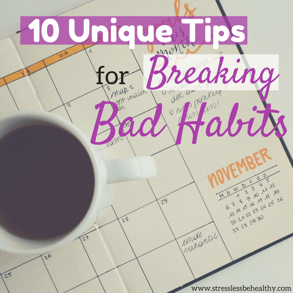 breaking bad habits