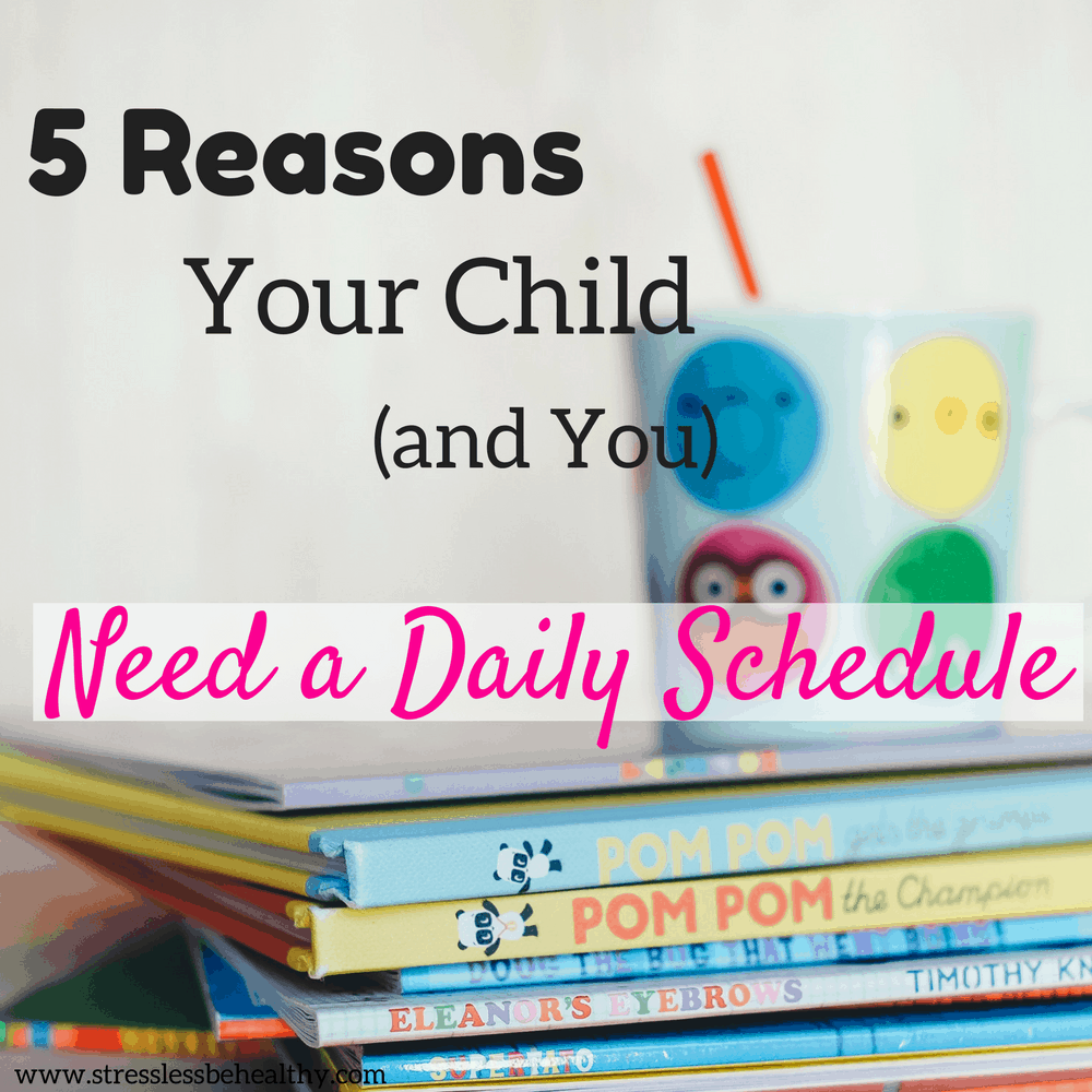 daily schedule for kids