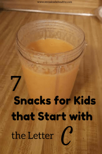 snacks that start with c