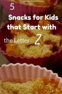 snacks that start with z