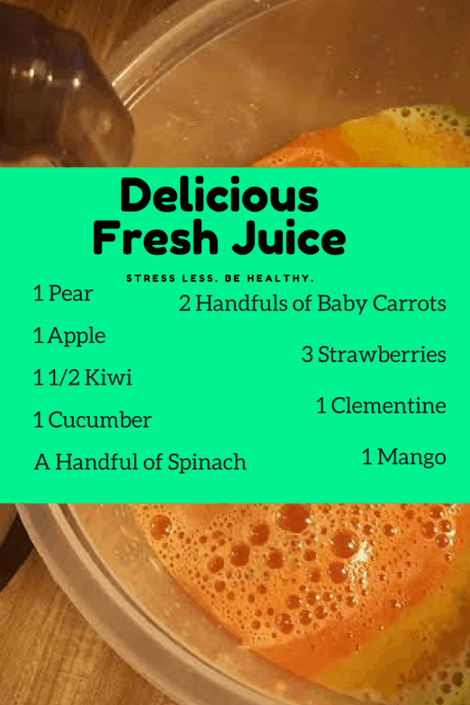 delicious fresh juice