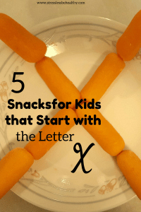 snacks that start with x