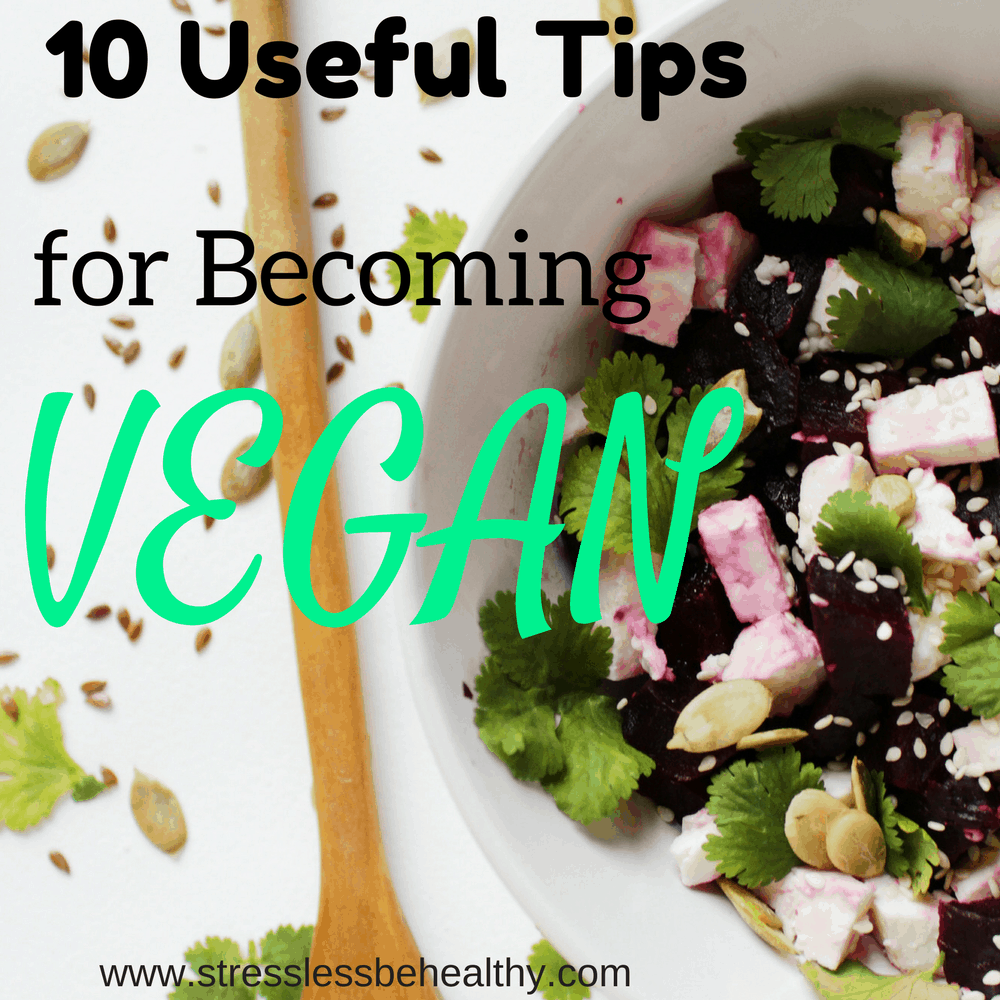 tips for becoming vegan