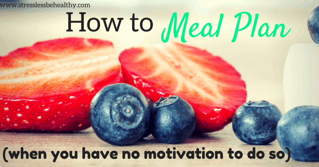 How to Meal Plan