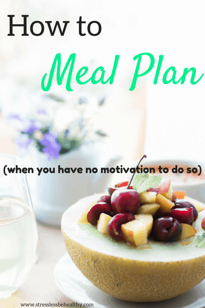 How to Meal Plan