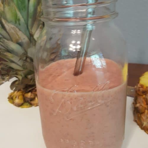 strawberry pineapple smoothie