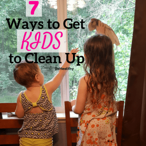 get kids to clean