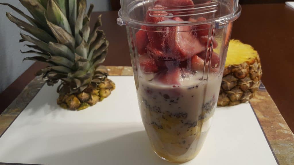 strawberry pineapple smoothie recipe