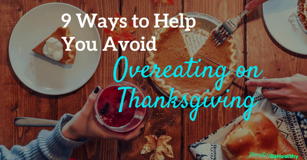 Need tips on how to avoid overeating during the holidays, or for life in general? Check out these simple ideas to learn how to stop eating the food you know you shouldn't, and keep your health in mind this holiday season!