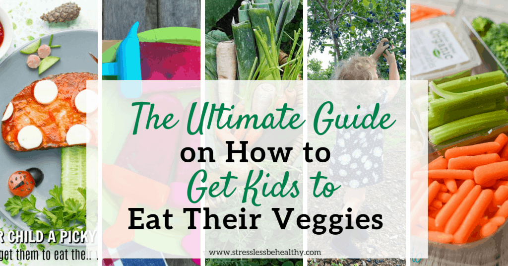 Ever wonder how to get kids to eat vegetables? It can be tough sometimes. Learn the advice from 25+ moms on how to get your child to eat their vegetables! #pickyeaters #healthyhabits #healthtips #children #toddlers #moms #momlife #veggies #vegetables #stresslessbehealthy