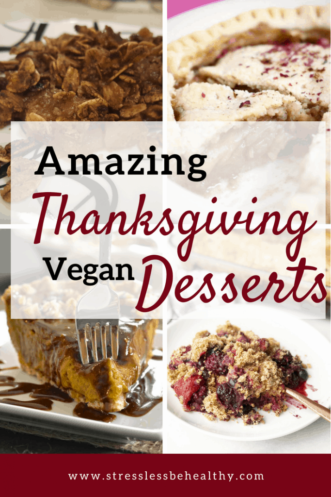 Looking for some healthy vegan thanksgiving desserts? Check out these 13 dessert recipes to have at your next Thanksgiving get together!
