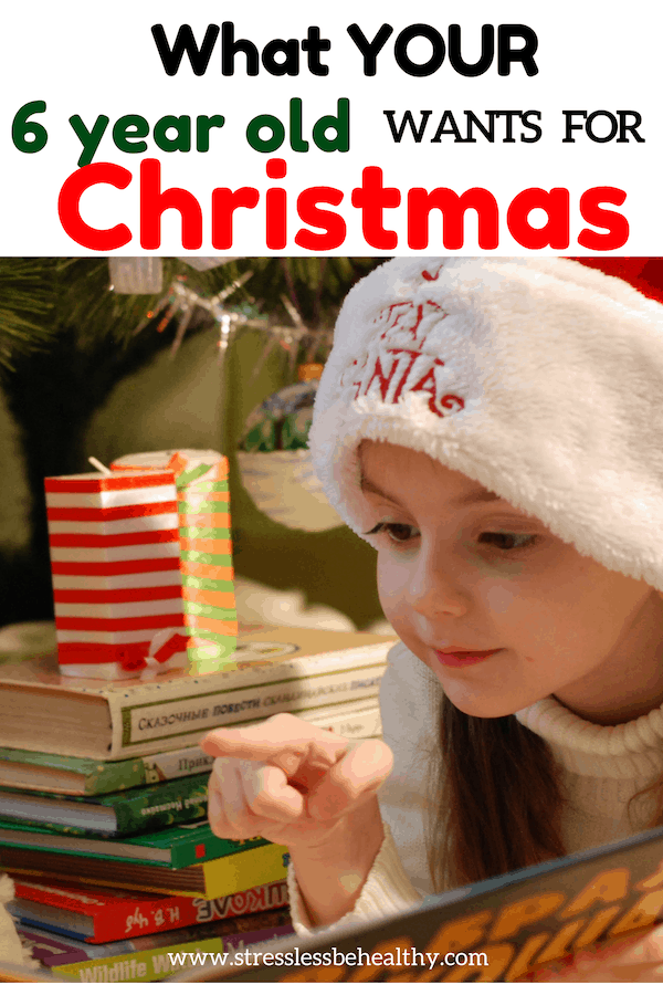 Trying to find perfect gift ideas for 6 year old girls? Look no further, this list was created by a 6 year girl and llimited to the top 10 gift ideas! #giftguide #christmasgifts #christmasgiftideas #girls #stresslessbehealthy