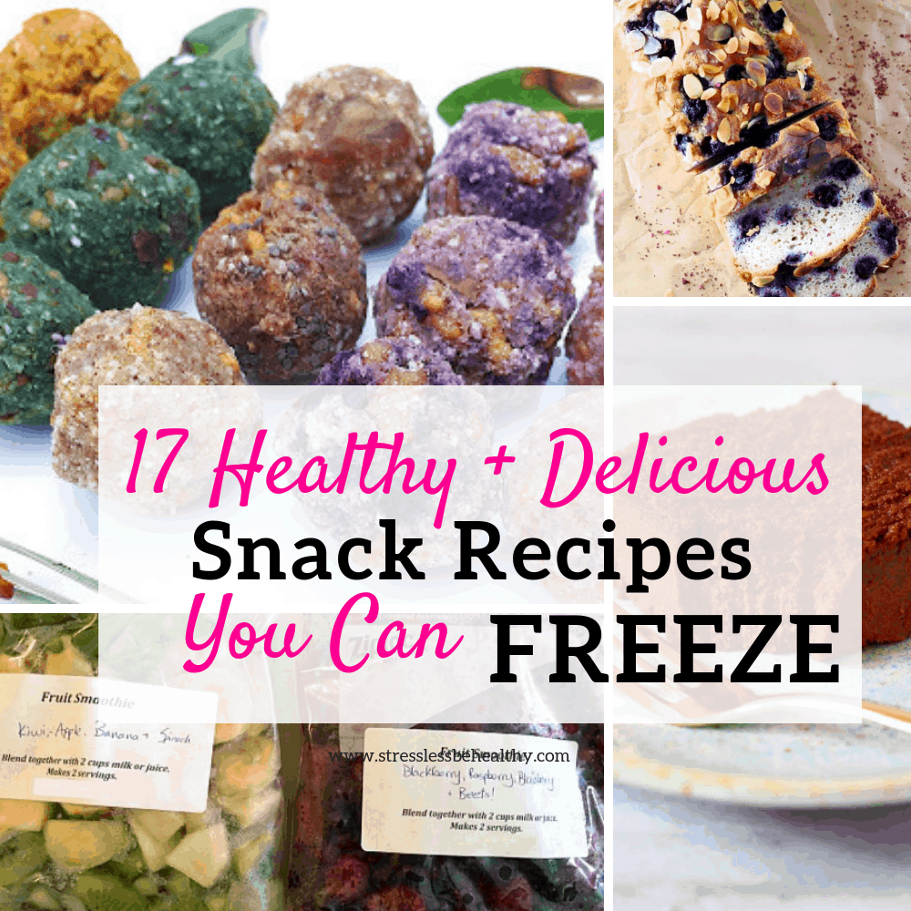 17 Healthy and Delicious Snack Recipes You Can Freeze