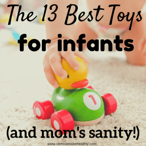 Wondering what the best toys for an infant are? Check out these must haves and sanity saving baby toys that you'll want to get your newborn!