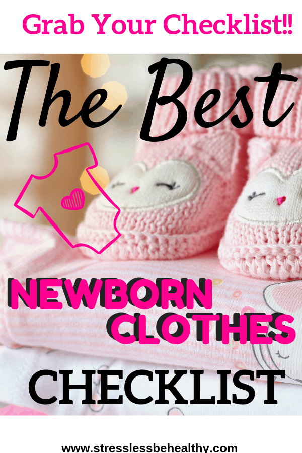 Are you pregnant and preparing for your new baby? Find out what clothing you will need for you newborn with this handy newborn clothes checklist!