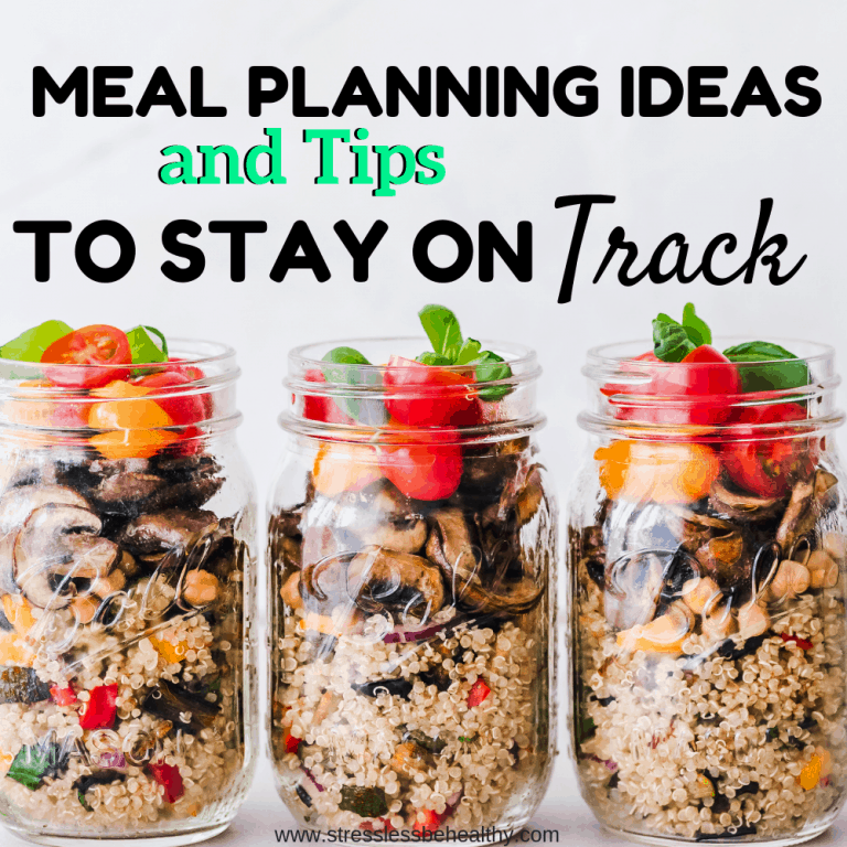 Meal Planning Ideas and Tips to Stay on Track!