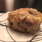 Vegan Banana Raisin Muffins