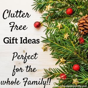 clutter free gift ideas for kids and families