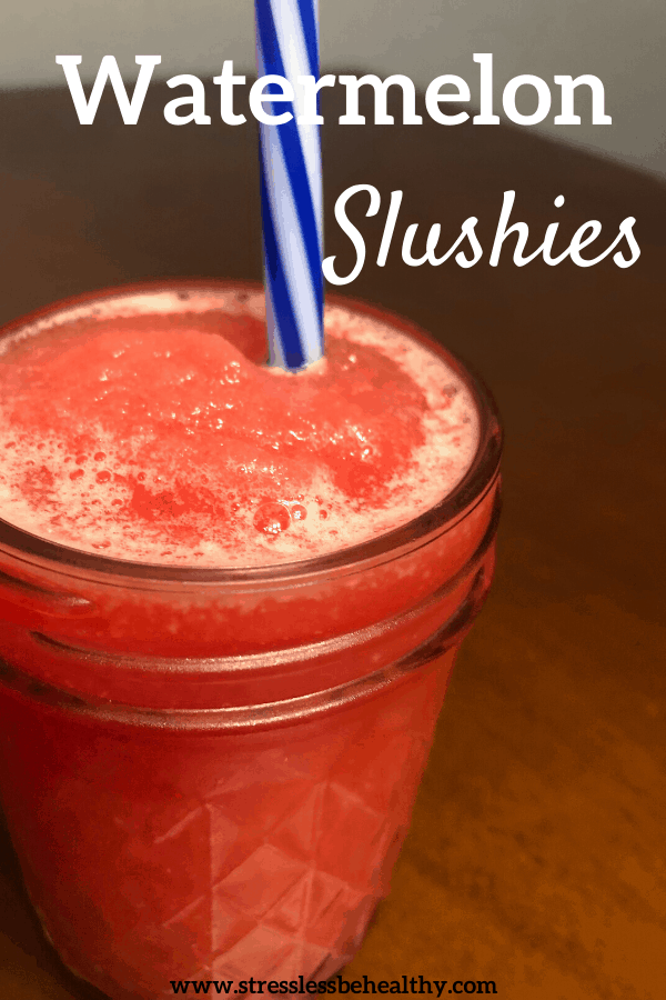 How to Make A Healthy Watermelon Slushie