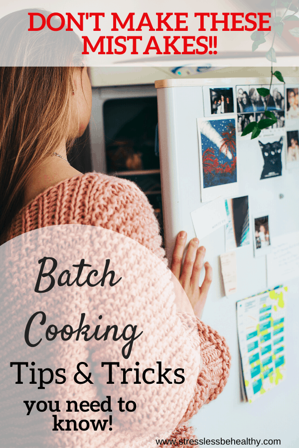 batch cooking tips and tricks you need to know!