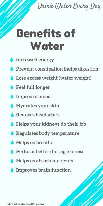 Reasons to Drink Water Every Day 