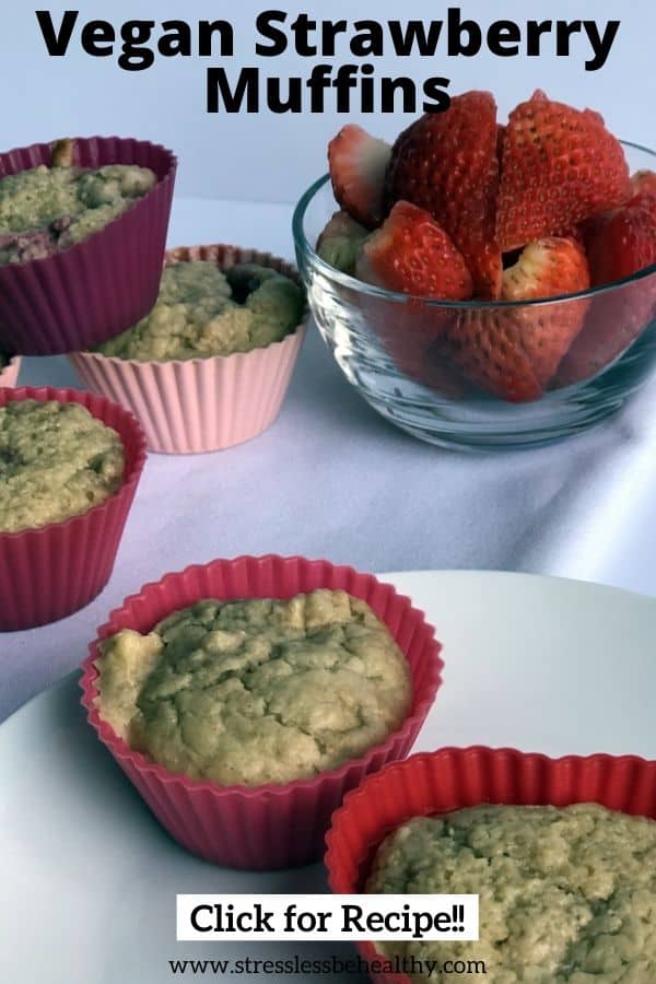 vegan strawberry muffins recipe