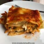 vegan lasagna with tofu ricotta a
