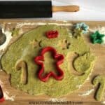 Vegan Sugar Cookie Recipe For Christmas For Kids!! avocado sugar cookies, avocado frosting, strawberry frosting, oat flour cookies