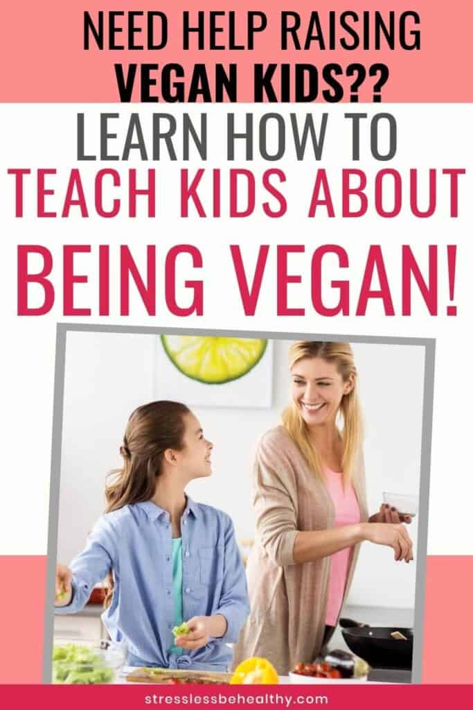 teach kids about vegan