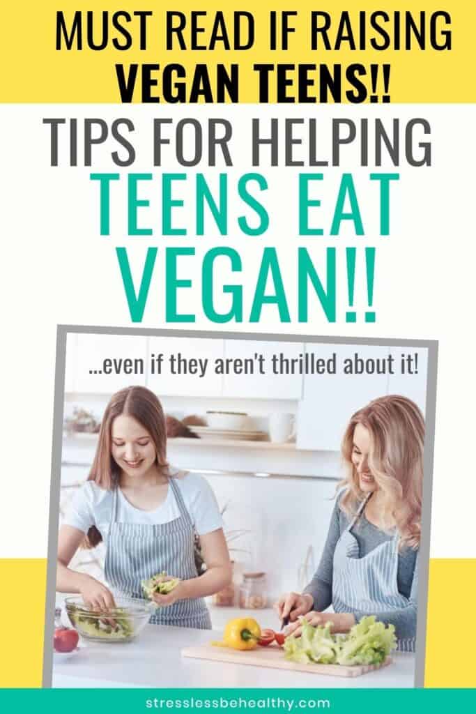 teach teens what is vegan