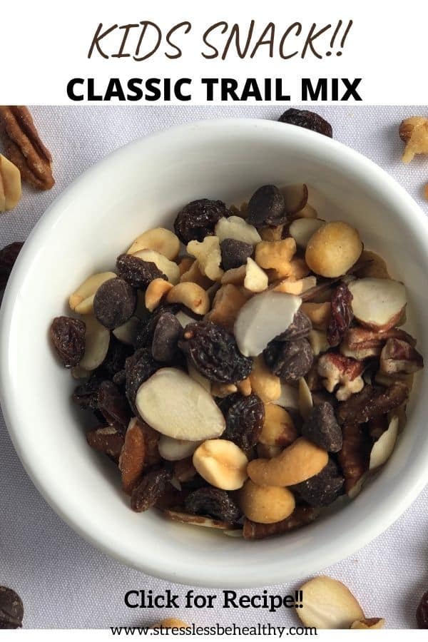 Classic Trail Mix Recipe | Healthy Vegan Snacks for Kids!!