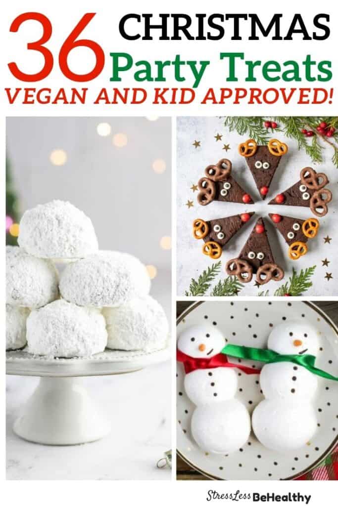 vegan christmas party treats