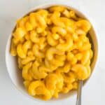 Bowl of Plant-Based Mac and Cheese.