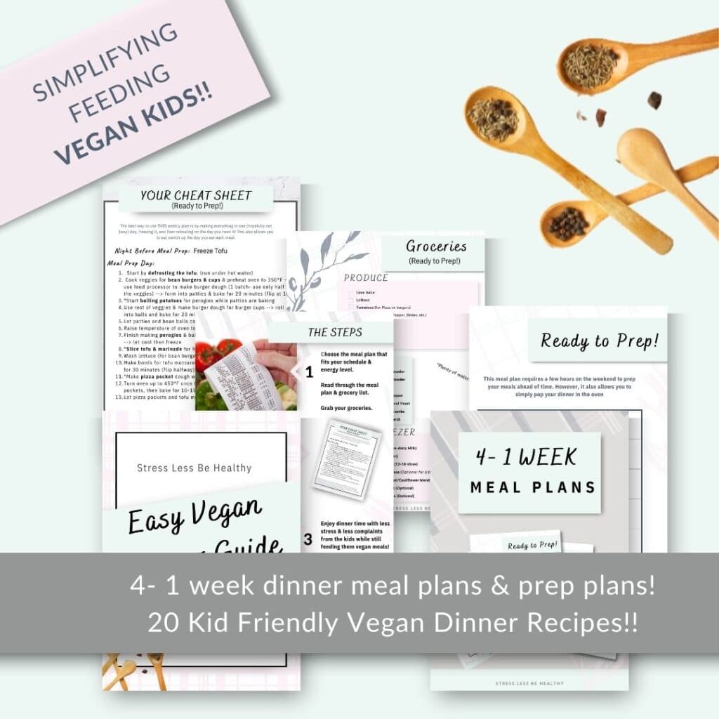 easy vegan kid dinner guide