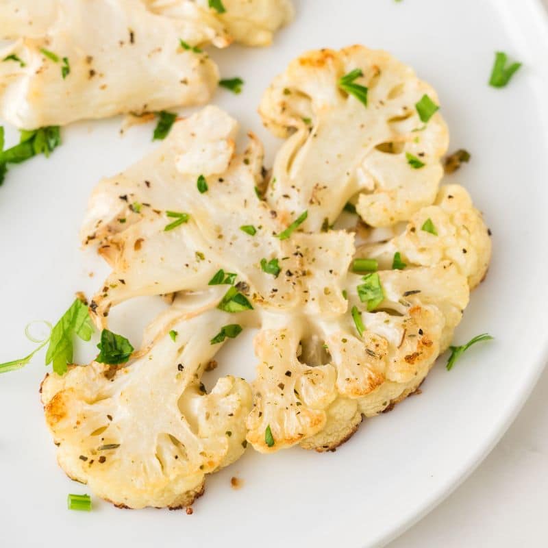 Roasted cauliflower.