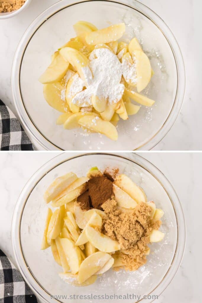 Process for Air Fryer Apples.